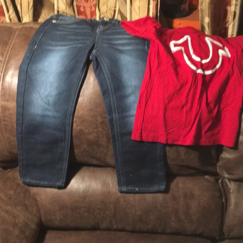 Kids true religion outfit in SZ4T